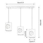 Mintra Travertine Pendant Lamp — product view 6
