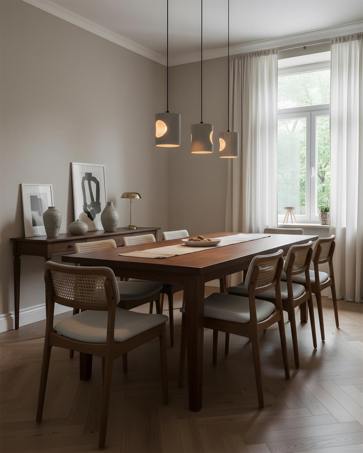 Mintra Travertine Pendant Lamp — product view 9