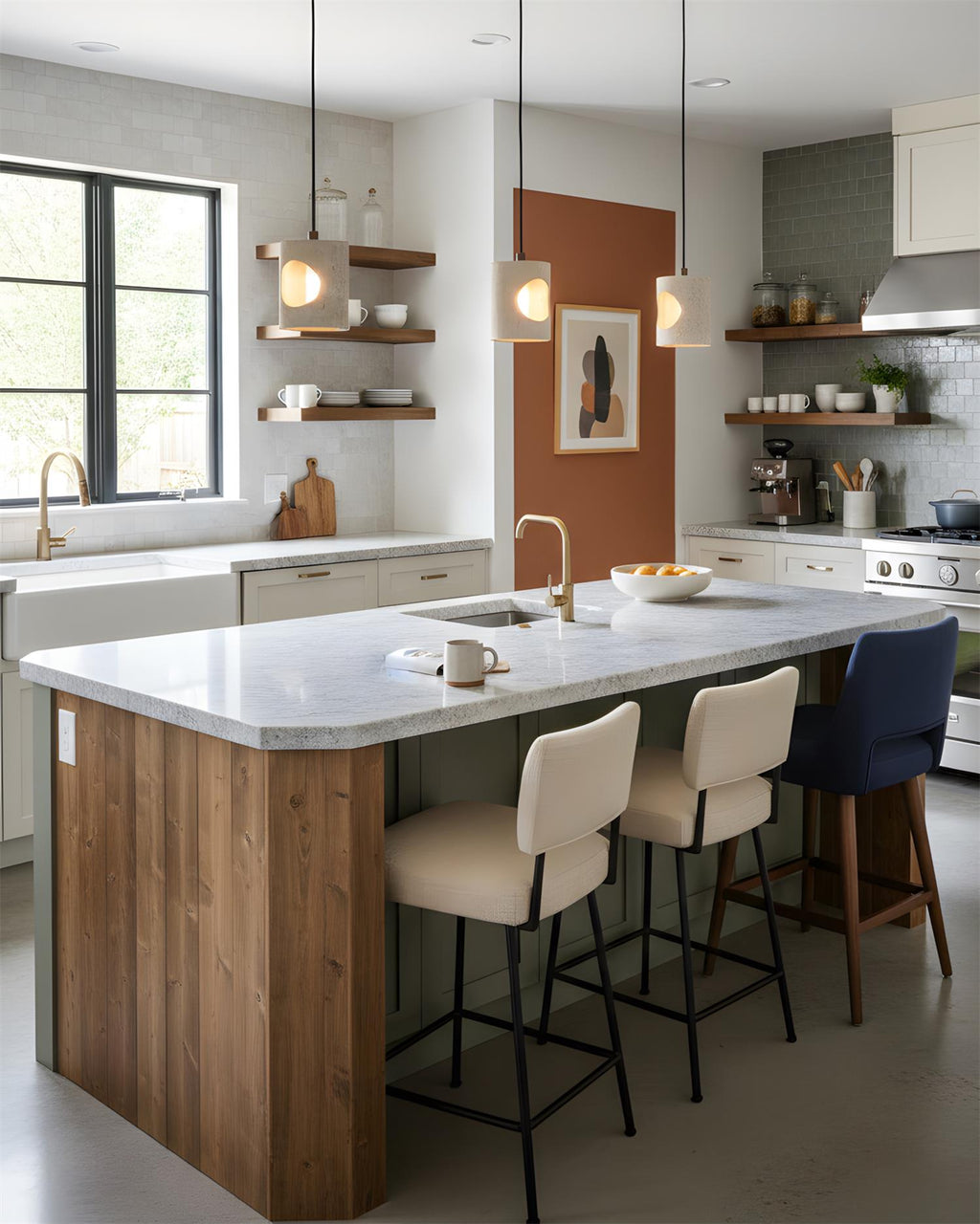 Mintra Travertine Pendant Lamp — product view 10