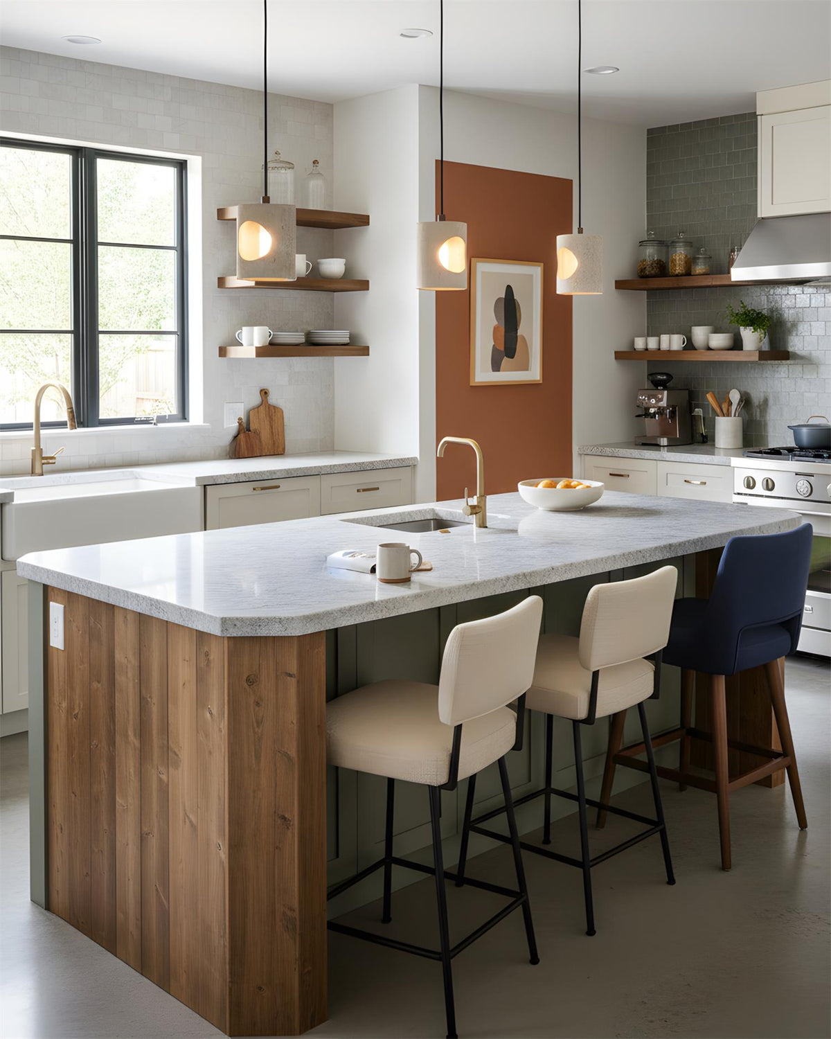 Mintra Travertine Pendant Lamp — product view 10