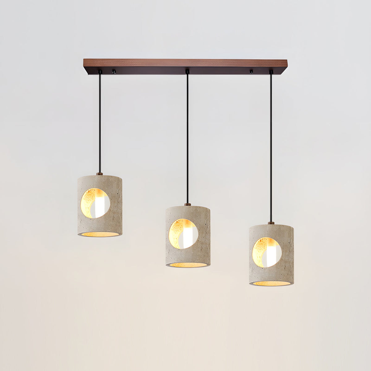 Mintra Travertine Pendant Lamp — product view 12