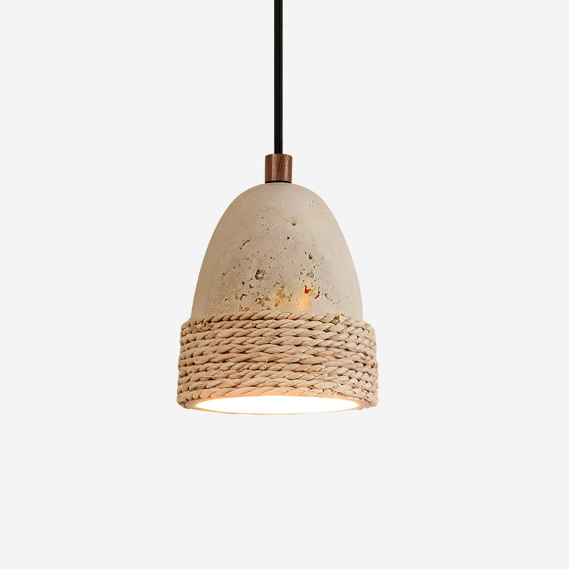 Baskra Travertine Pendant Lamp — product view 1