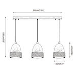Baskra Travertine Pendant Lamp — product view 6