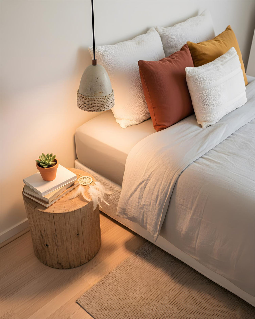 Baskra Travertine Pendant Lamp — product view 10