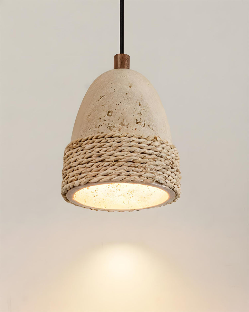Baskra Travertine Pendant Lamp — product view 11