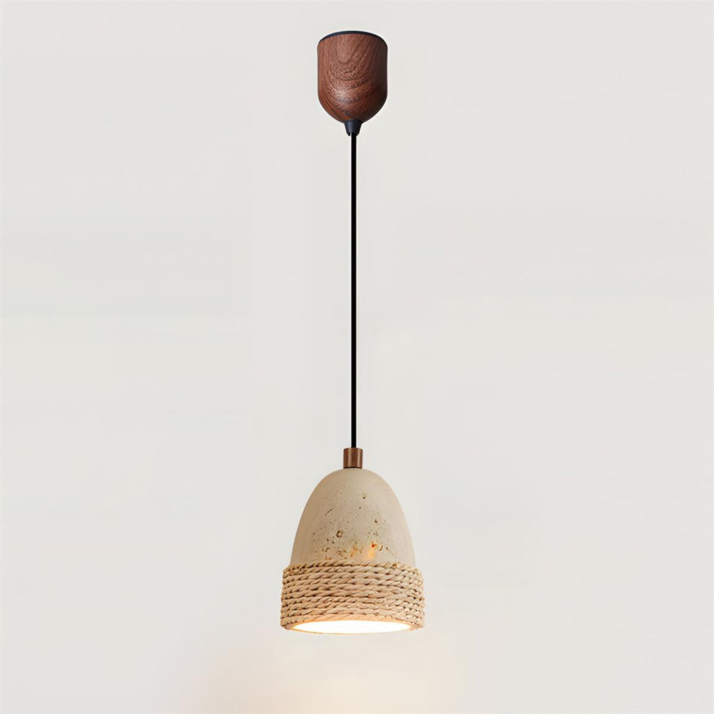Baskra Travertine Pendant Lamp — product view 14