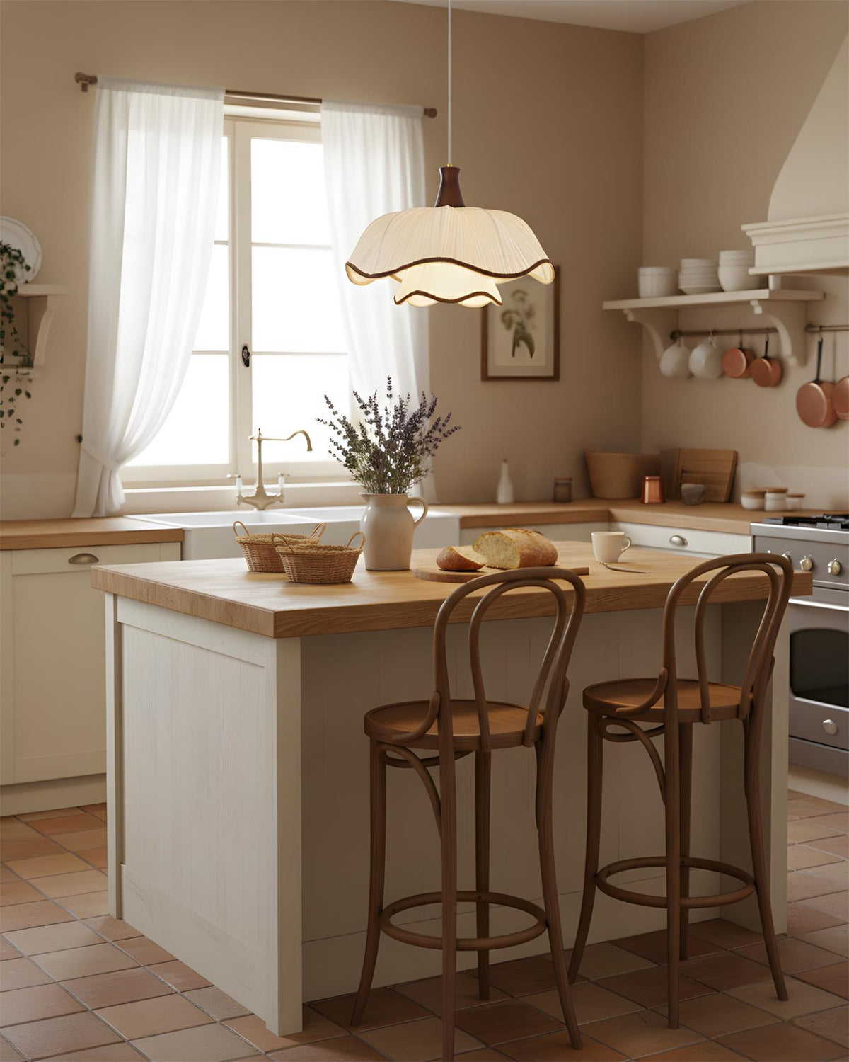 Ceriva Wood Pendant Lamp — product view 3
