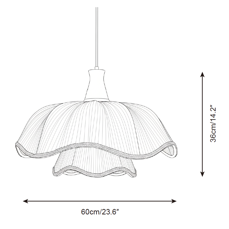 Ceriva Wood Pendant Lamp — product view 21