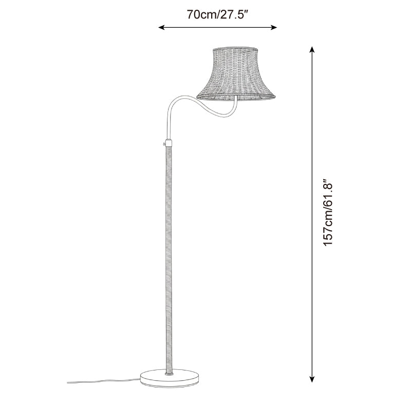 Willowen Metal Floor Lamp — product view 5
