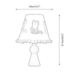 Meowla Wood Table Lamp — product view 5