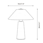 Auralin Travertine Table Lamp — product view 5