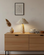 Auralin Travertine Table Lamp — product view 6