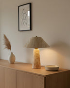 Auralin Travertine Table Lamp — product view 8