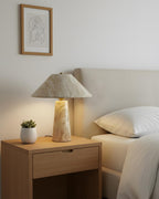 Auralin Travertine Table Lamp — product view 9