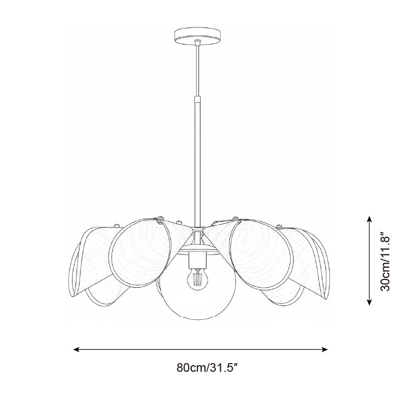 Florello Glass Pendant Lamp — product view 7