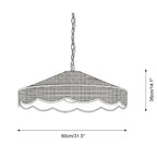 Breezora Metal Pendant Lamp — product view 7