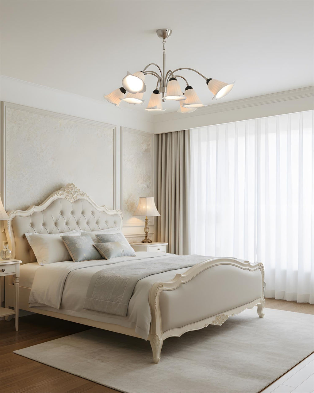 Vellina Petal Metal Chandelier — product view 15