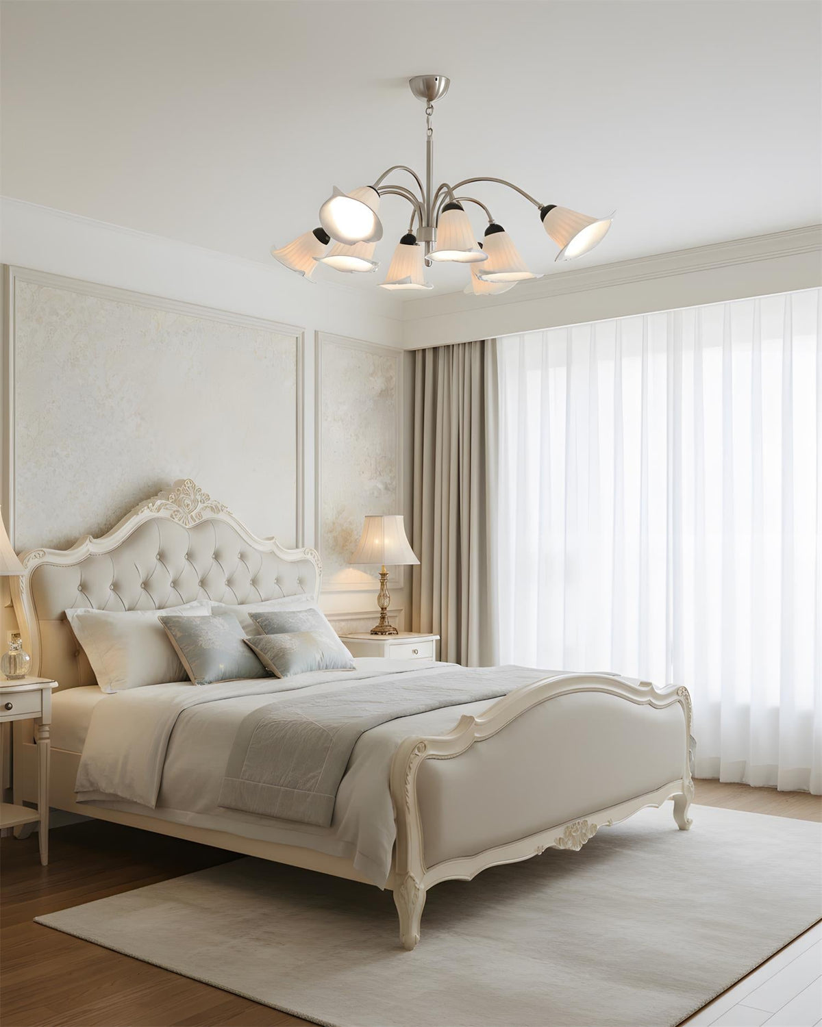 Vellina Petal Metal Chandelier — product view 15