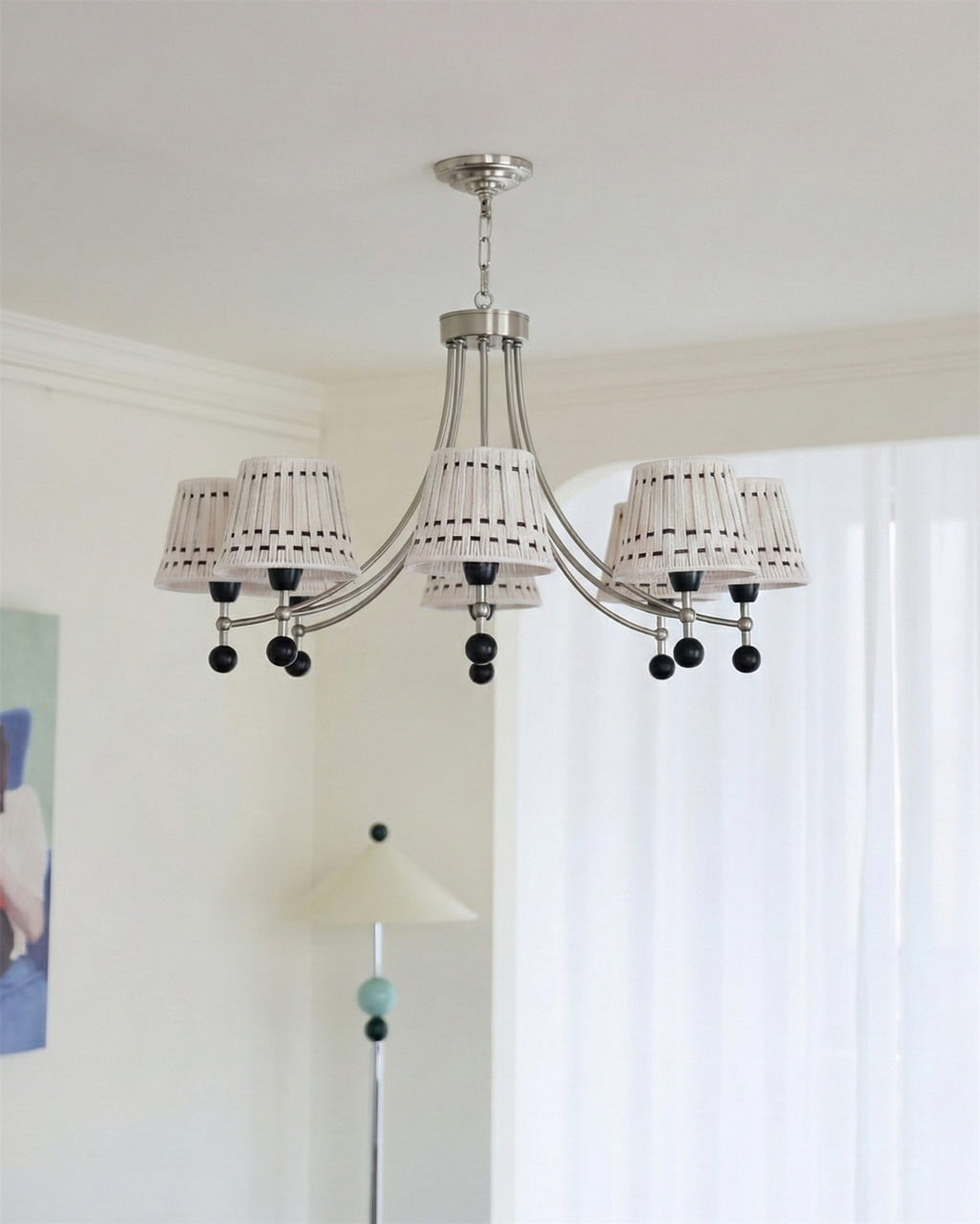 Loomcrest Wood Chandelier — product view 2