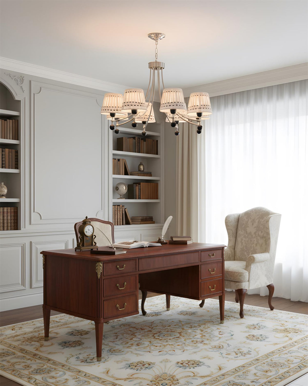Loomcrest Wood Chandelier — product view 3