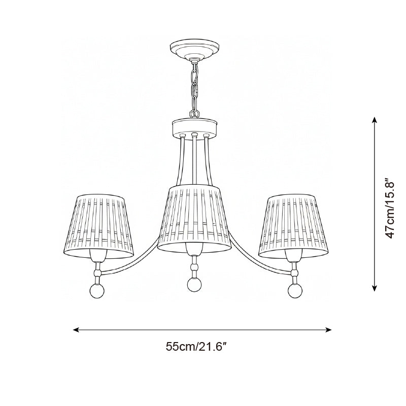 Loomcrest Wood Chandelier — product view 5