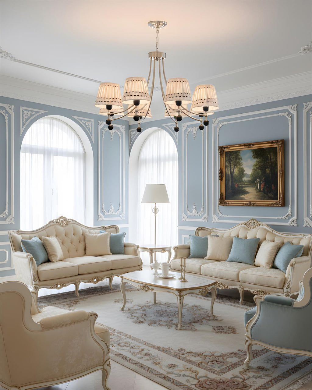 Loomcrest Wood Chandelier — product view 9
