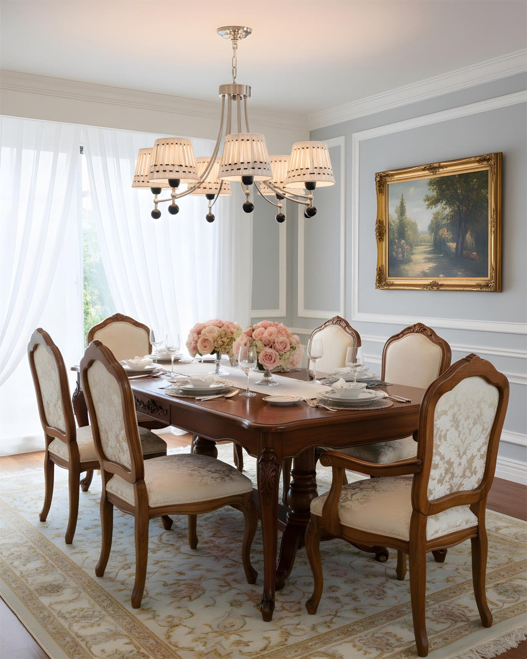 Loomcrest Wood Chandelier — product view 11
