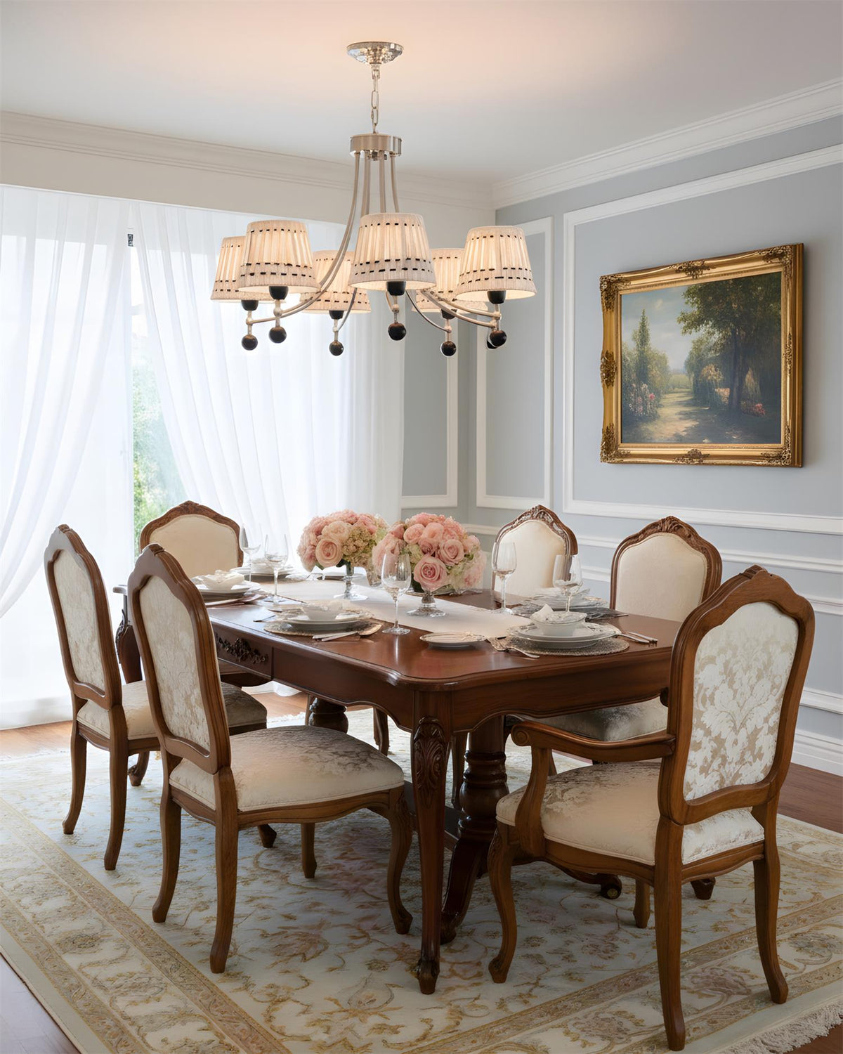 Loomcrest Wood Chandelier — product view 11