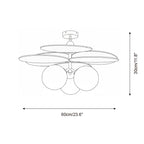 Floravane Glass Ceiling Lamp — product view 6
