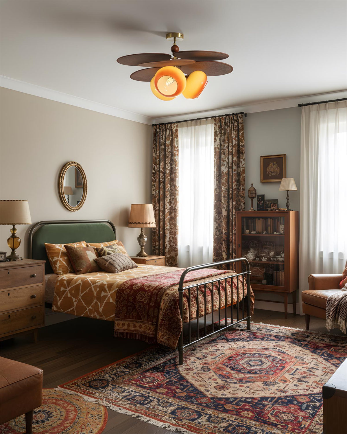 Floravane Glass Ceiling Lamp — product view 12