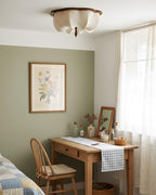 Marivelle Wood Ceiling Lamp — product view 9