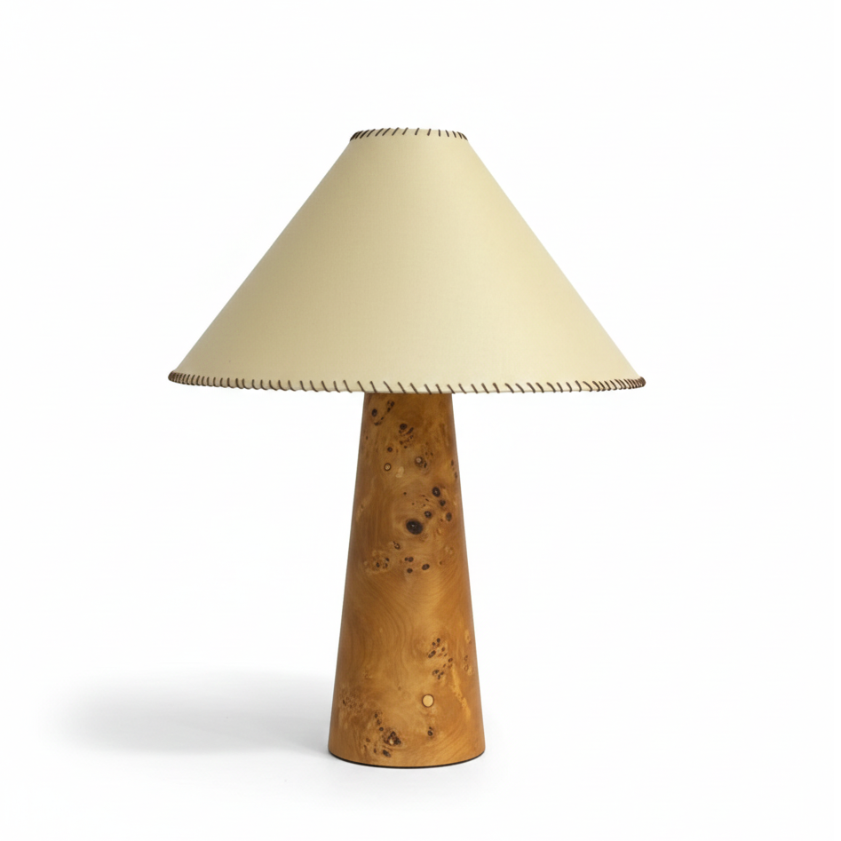 Marwood Stitch Wood Table Lamp — product view 6