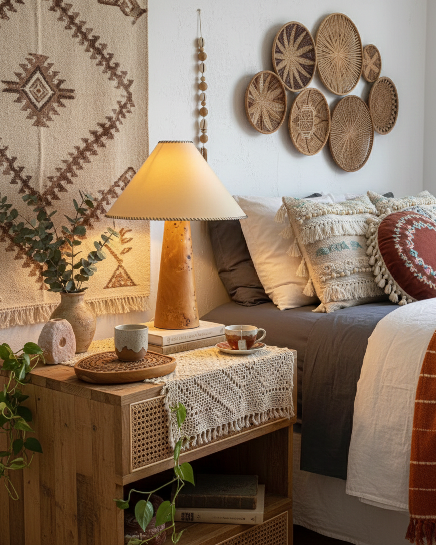 Marwood Stitch Wood Table Lamp — product view 7