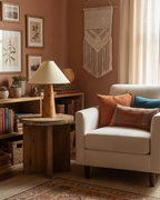 Marwood Stitch Wood Table Lamp — product view 9