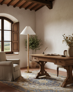 Serivon Travertine Floor Lamp — product view 3