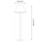 Serivon Travertine Floor Lamp — product view 5