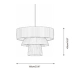Serapha Tier Metal Pendant Lamp — product view 6
