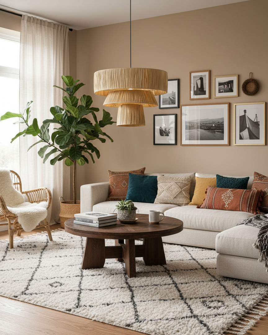Serapha Tier Metal Pendant Lamp — product view 10