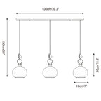 Jellytone Glass Pendant Lamp — product view 6