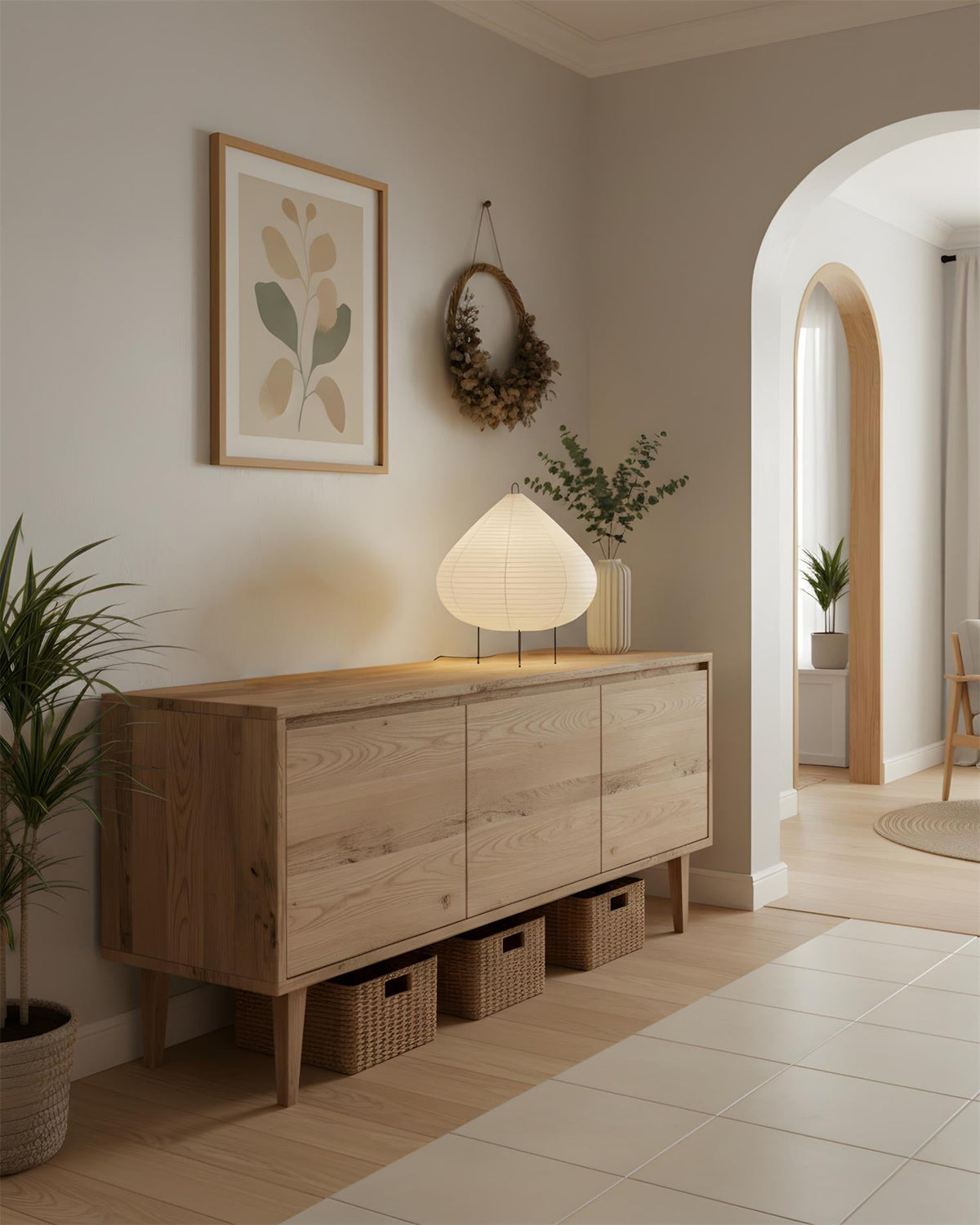 Chestnut Metal Table Lamp — product view 3