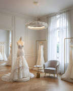 Vellora Ring Metal Chandelier — product view 2