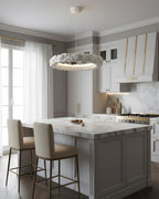 Vellora Ring Metal Chandelier — product view 3