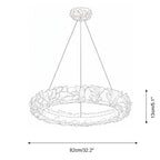 Vellora Ring Metal Chandelier — product view 6