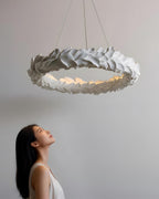 Vellora Ring Metal Chandelier — product view 17