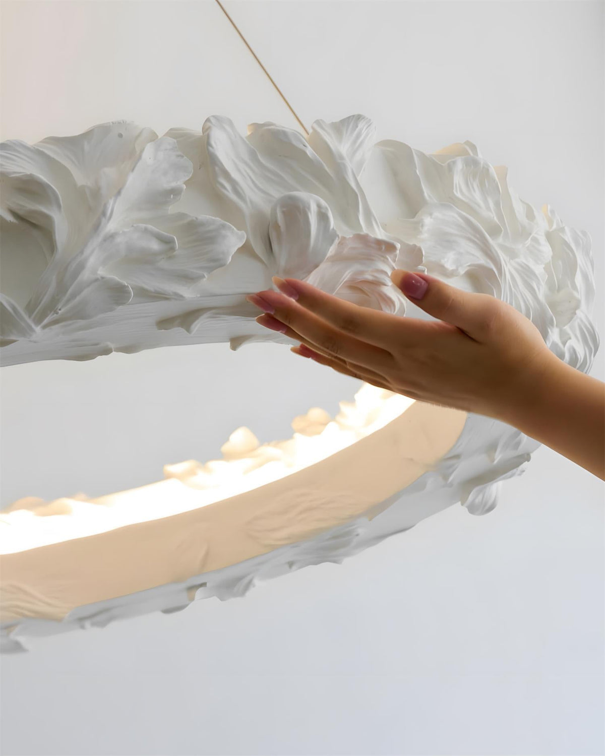 Vellora Ring Metal Chandelier — product view 25
