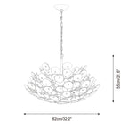 Petalflare Metal Chandelier — product view 5
