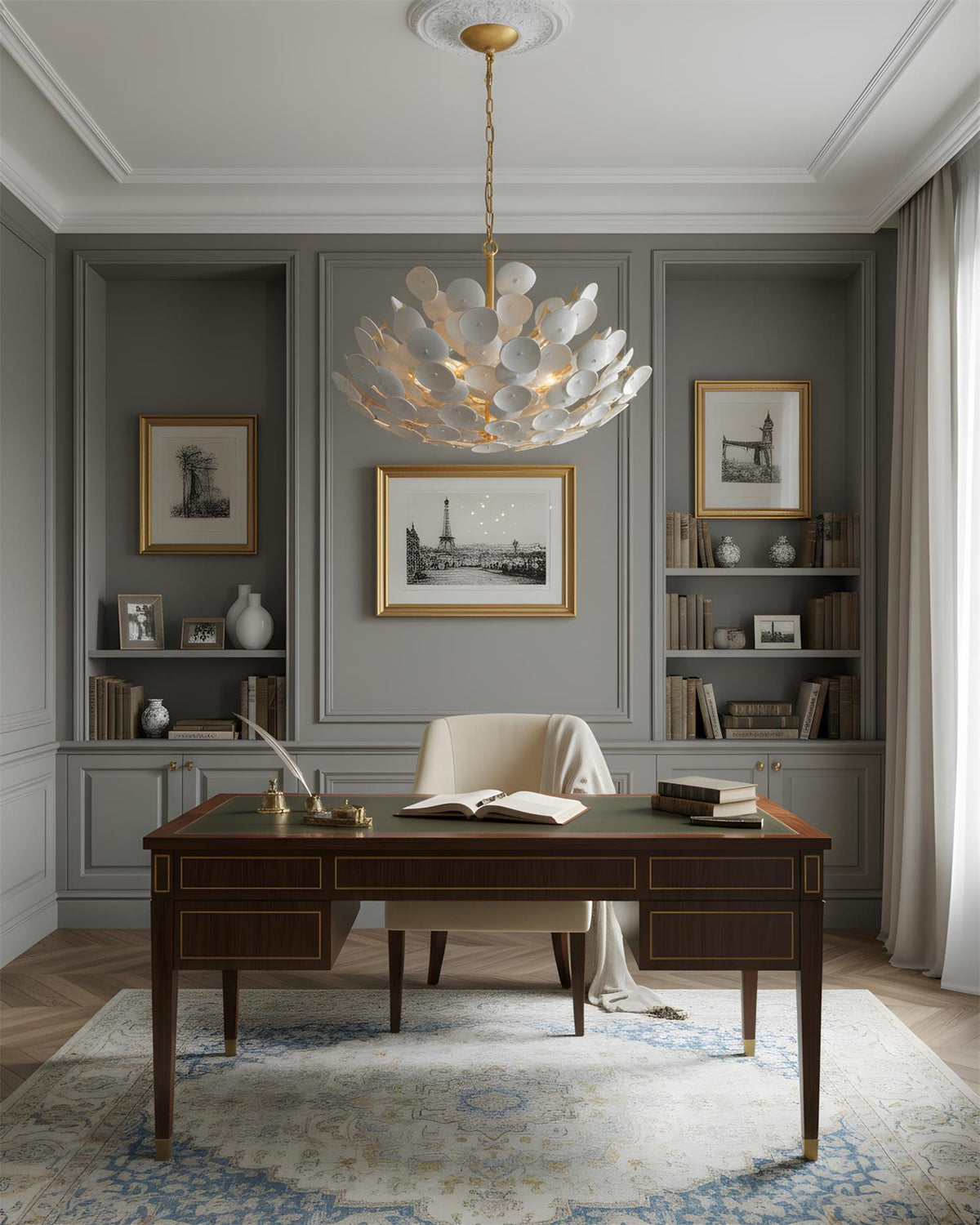 Petalflare Metal Chandelier — product view 8