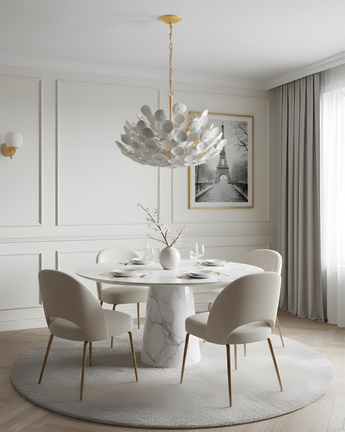 Petalflare Metal Chandelier — product view 14