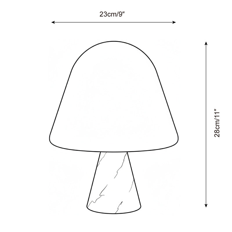 Glowra Marble Table Lamp — product view 5