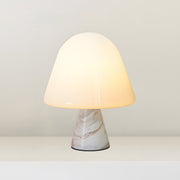 White Marble & White Glass